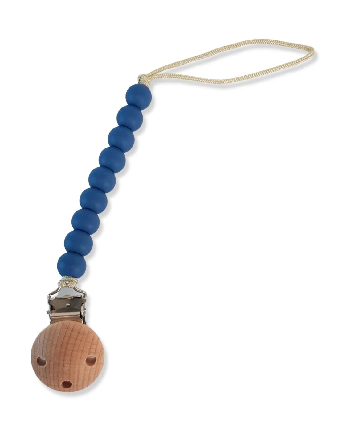 Attache Tétine - Bleu 1 Attache Tétine - Bleu