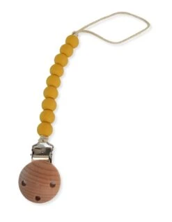 Attache Tétine - Jaune