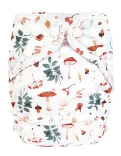 Automne - Te2 Couche Lavable évolutive à Double Gousset