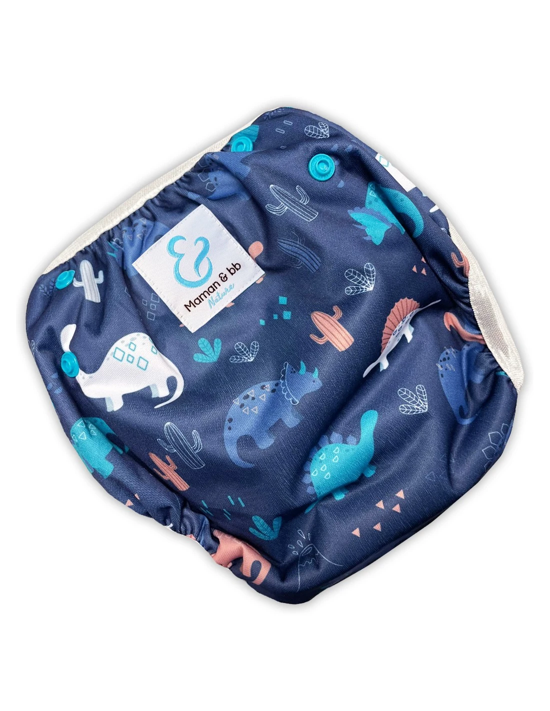 Blue Jurassik - Couche Maillot De Bain Bébé - 0/2 Ans 1 Blue Jurassik - Couche Maillot De Bain Bébé - 0/2 Ans