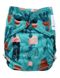 Cactus - Te2 Couche Lavable évolutive à Double Gousset