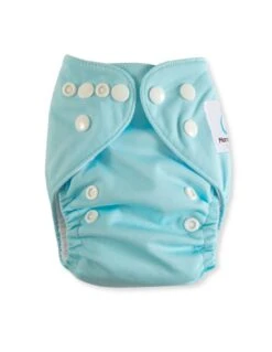 Couche Lavable Newborn TE1 + Un Insert En Microfibre - Mint