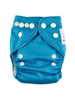 Couche Lavable Newborn TE1 + Un Insert En Microfibre - Turquoise
