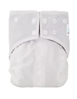 Couche Lavable TE1 Intégrale En Bambou - Blanc