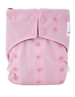 Couche Lavable TE1 Intégrale En Bambou - Rose Clair
