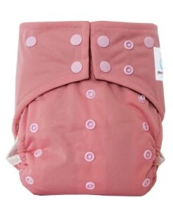 Couche Lavable TE1 Intégrale En Bambou - Rose Dragee