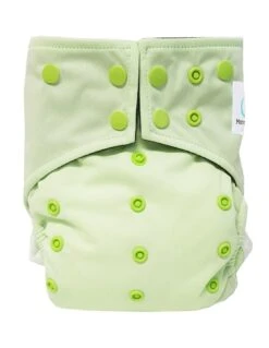 Couche Lavable TE1 Intégrale En Bambou - Vert D'eau