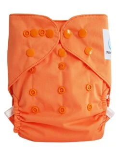 Couche Lavable Tout En Deux TE2 Double Goussets - Orange