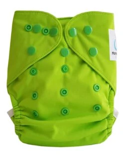 Couche Lavable Tout En Deux TE2 Double Goussets - Vert