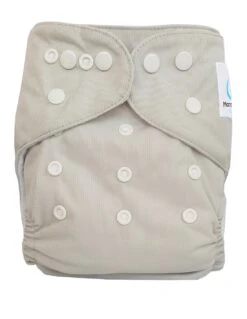 Couche Lavable Tout En Un TE1 - Sensitive - Gris