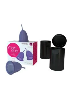 Duo Pack : Coupe Menstruelle Claricup - Taille 2