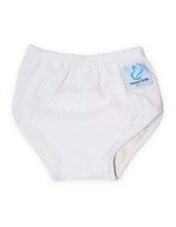 Culotte D'apprentissage à La Propreté Taille évolutive Bambou - Blanc