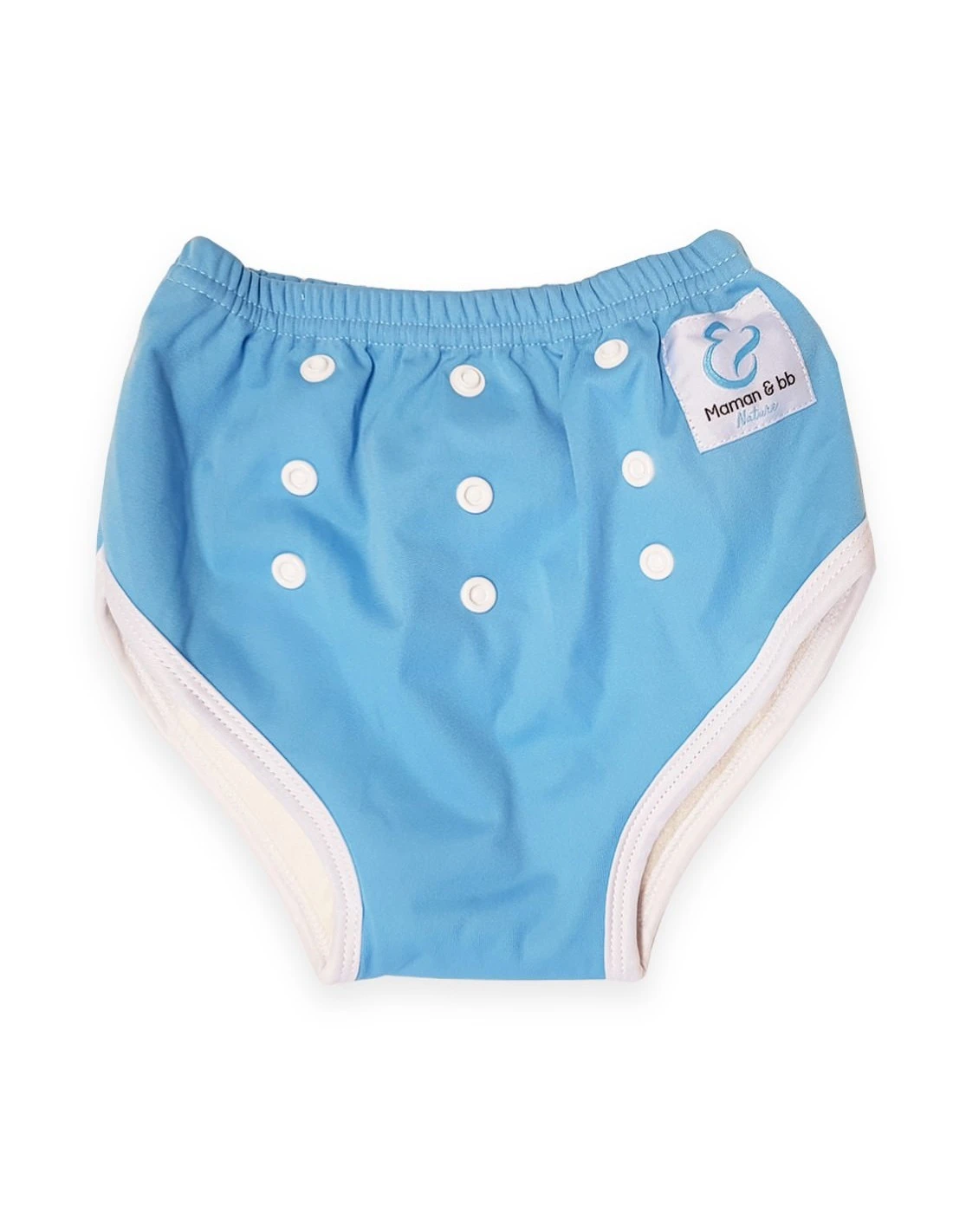 Culotte D'apprentissage à La Propreté Taille évolutive Bambou - Blue 1 Culotte D'apprentissage à La Propreté Taille évolutive Bambou - Blue