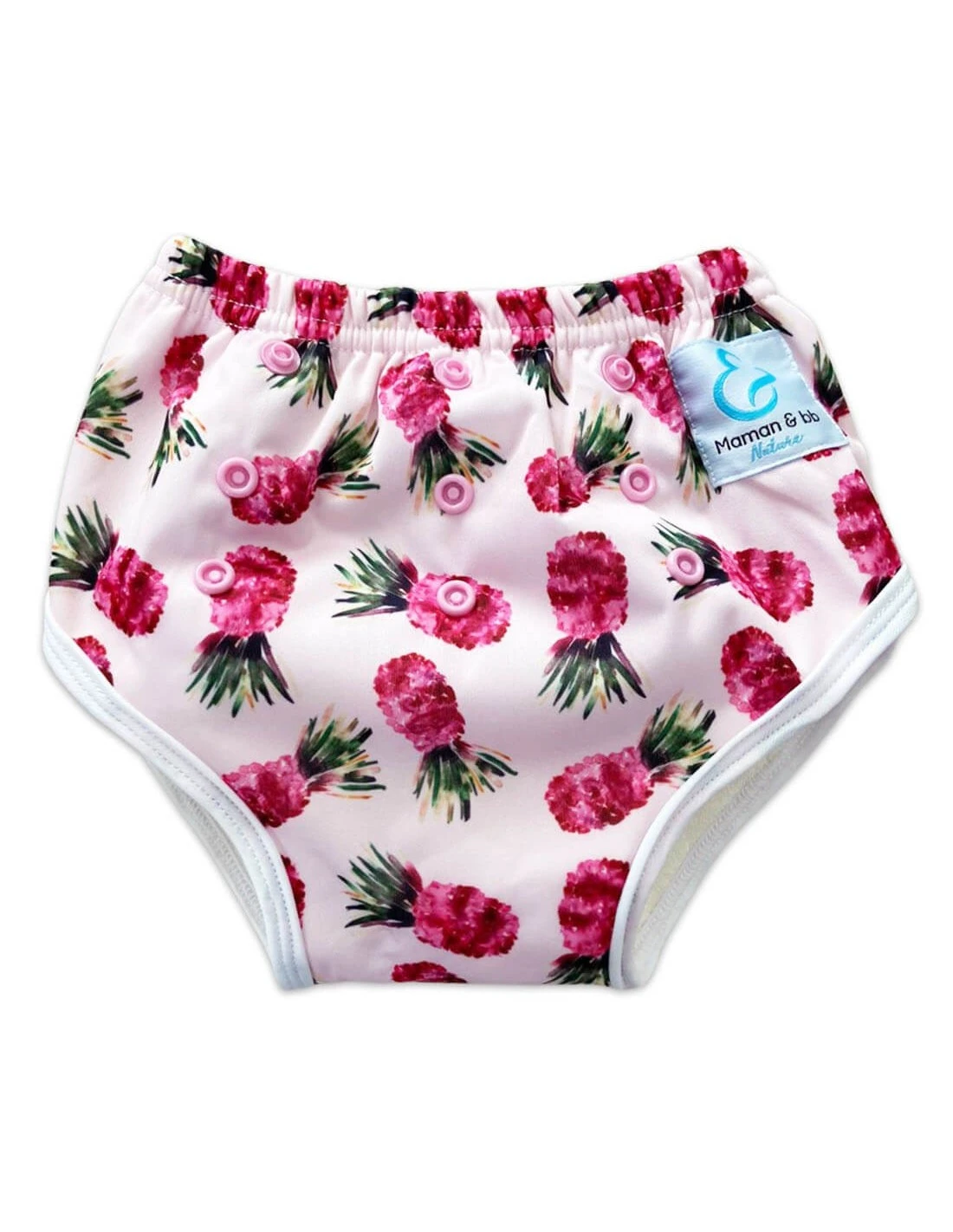 Culotte D'apprentissage à La Propreté Taille évolutive Bambou - Pineapple 1 Culotte D'apprentissage à La Propreté Taille évolutive Bambou - Pineapple
