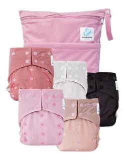 Easy To Go - Kit De 5 Couches Lavables TE1 Intégrales En Bambou - Sioux