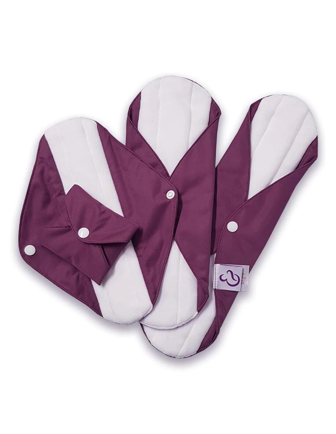 Essenti'elle - Lot De 4 Serviettes Hygiéniques Lavables En Coton - Sensitive 1 Essenti'elle - Lot De 4 Serviettes Hygiéniques Lavables En Coton - Sensitive