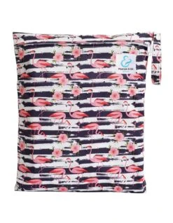 Flamingo - Sac Imperméable Pour Couches Lavables 2 Poches
