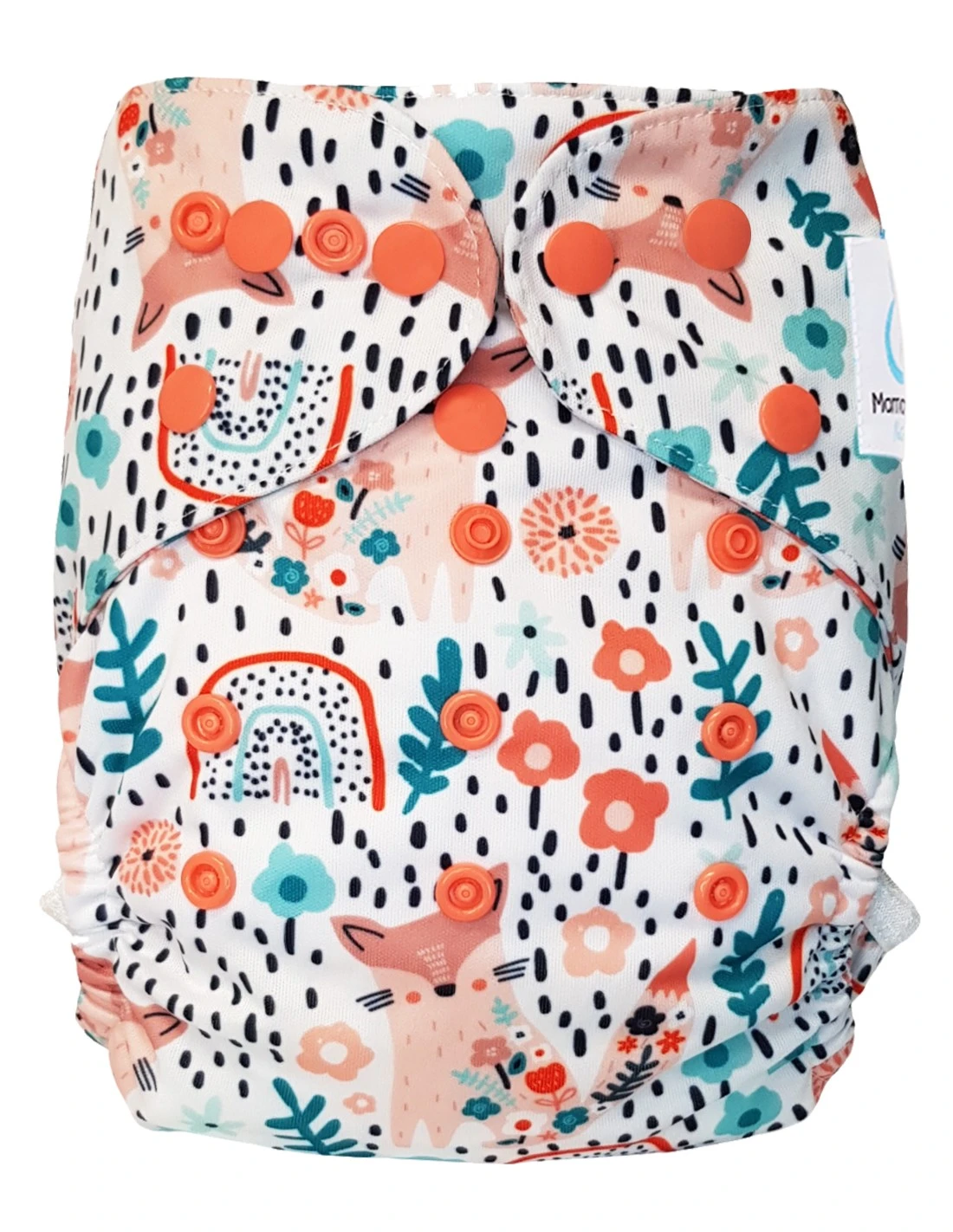 Jade La Renarde - Te2 Couche Lavable évolutive à Double Gousset 1 Jade La Renarde - Te2 Couche Lavable évolutive à Double Gousset