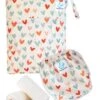 Kit Baignade Bébé - Couche De Bain + Sac + Absorbants - Love