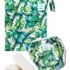 Kit Baignade Bébé - Couche Maillot De Bain Lavable + Sac Imperméable + Inserts - Bali