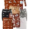 Kit Essentiel TE1 - 6 Couches Lavables + Absorbants + Sac - Titou
