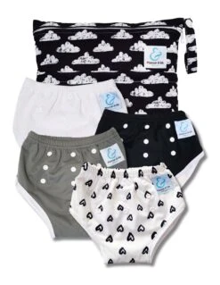 Kit Serenity - Kit De 4 Culottes D'apprentissage à La Propreté - Clouds