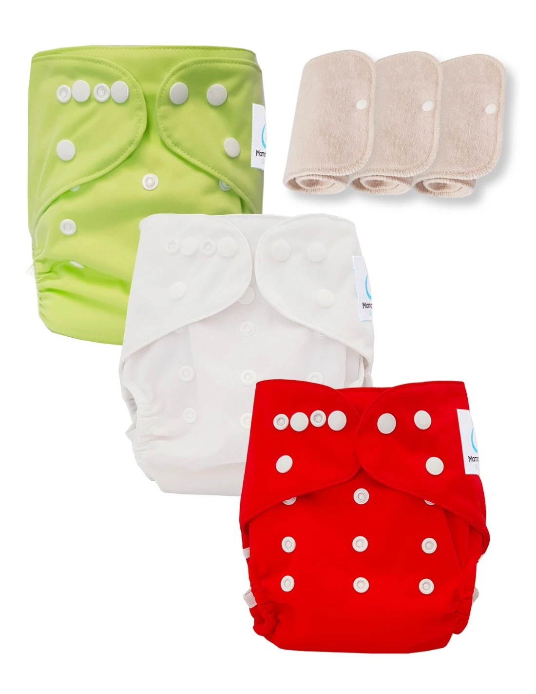 Lot 3 Couches Lavables Tout En Deux TE2 Évolutives - Sensitive - Gipsy 1 Lot 3 Couches Lavables Tout En Deux TE2 Évolutives - Sensitive - Gipsy