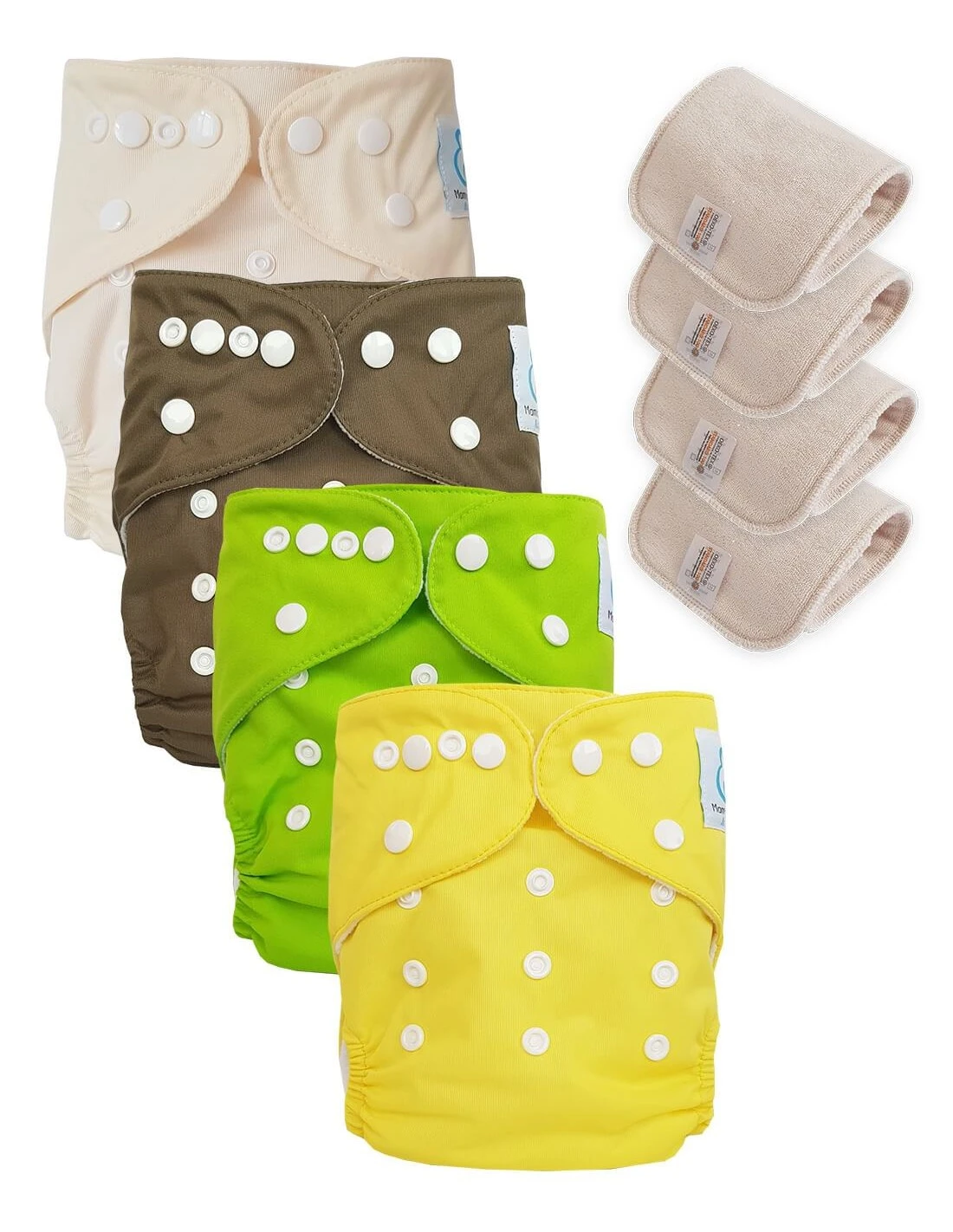 Lot 4 Couches Lavables Tout En Un TE1 évolutives - Sensitive - Turtle 1 Lot 4 Couches Lavables Tout En Un TE1 évolutives - Sensitive - Turtle