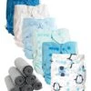 Lot 6 Couches Lavables TE2 + 6 Inserts Bambou - Pingouin
