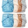 Lot 8 Couches Lavables TE2 Évolutives Sensitive - Douceur