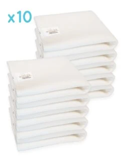 Lot De 10 Inserts à Plier En Bambou Pour Couche Lavable - Sensitive
