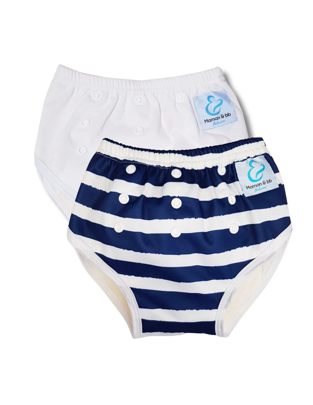 Lot De 2 Culottes D'apprentissage à La Propreté - Marinière 1 Lot De 2 Culottes D'apprentissage à La Propreté - Marinière