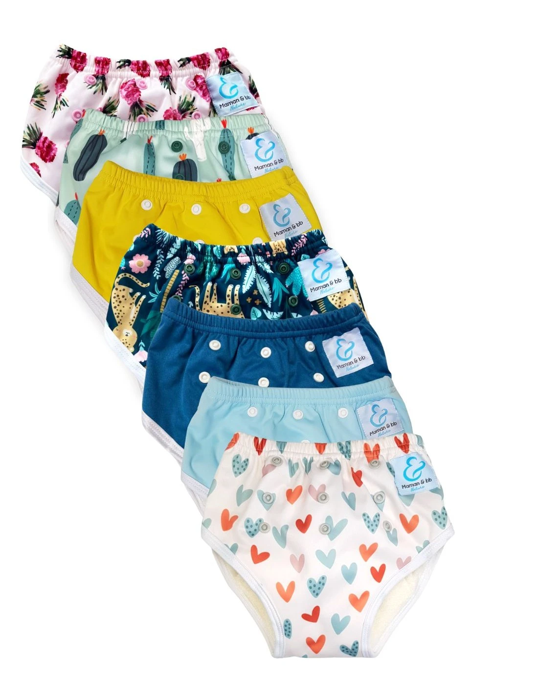 Lot De 7 Culottes D'apprentissage à La Propreté - Rainbow 1 Lot De 7 Culottes D'apprentissage à La Propreté - Rainbow