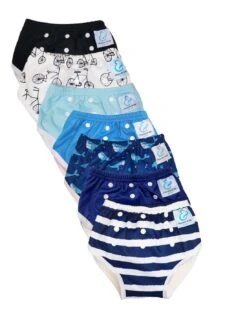 Lot De 7 Culottes D'apprentissage à La Propreté - Vintage