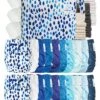 Mega Pack : Lot De 20 Couches Lavables TE2 + 30 Inserts + 400 Voiles + Sac Imperméable - Blue Rain