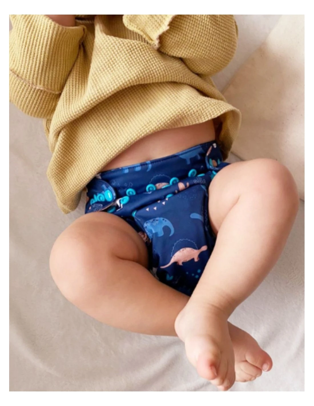 Mega Pack : Lot De 20 Couches Lavables TE2 + 30 Inserts + 400 Voiles + Sac - Jurassik 2 Mega Pack : Lot De 20 Couches Lavables TE2 + 30 Inserts + 400 Voiles + Sac - Jurassik – Image 2