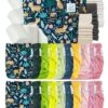Mega Pack : Lot De 20 Couches Lavables TE2 + 30 Inserts + 400 Voiles + Sac Imperméable - Leopold