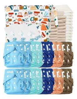 Mega Pack Sensitive : 20 Couches Lavables TE2 + Accessoires - Trucks