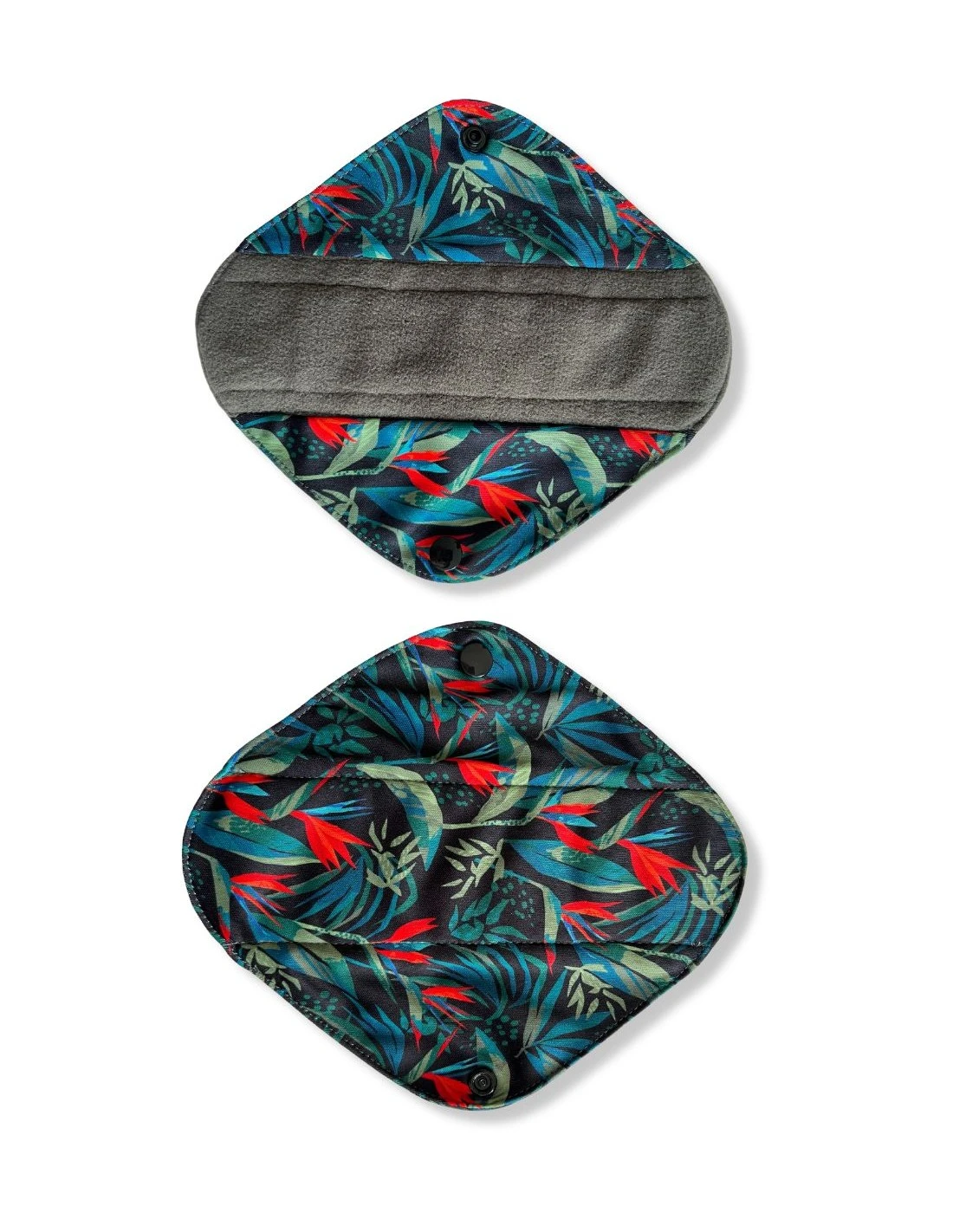 Mini - Serviette Hygiénique Lavable En Bambou Charcoal - Jungle Tropicale 1 Mini - Serviette Hygiénique Lavable En Bambou Charcoal - Jungle Tropicale