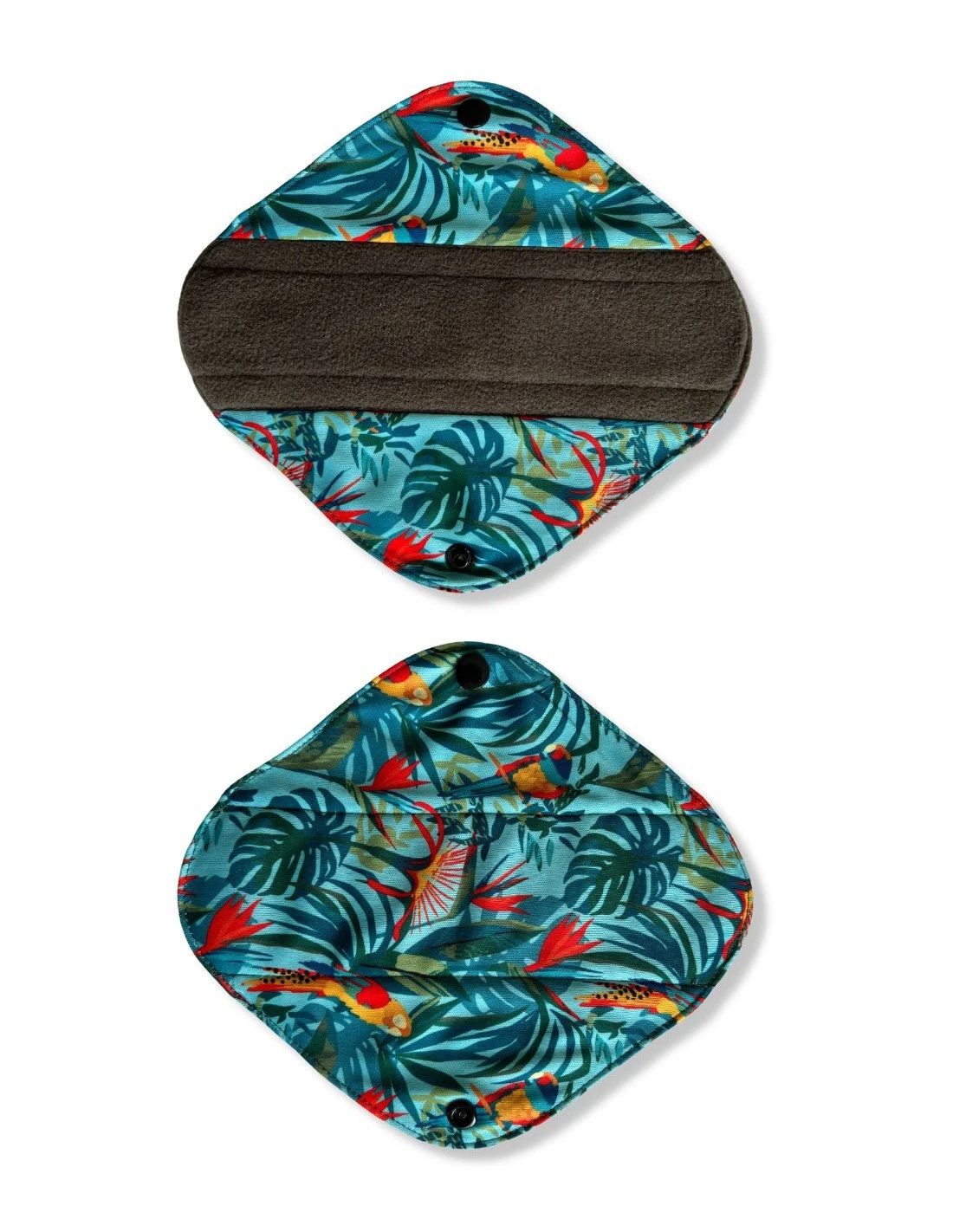 Mini - Serviette Hygiénique Lavable En Bambou Charcoal - Jungle 1 Mini - Serviette Hygiénique Lavable En Bambou Charcoal - Jungle