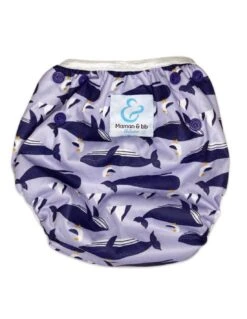 Mylène La Baleine - Couche Maillot De Bain Bébé - 0/2 Ans