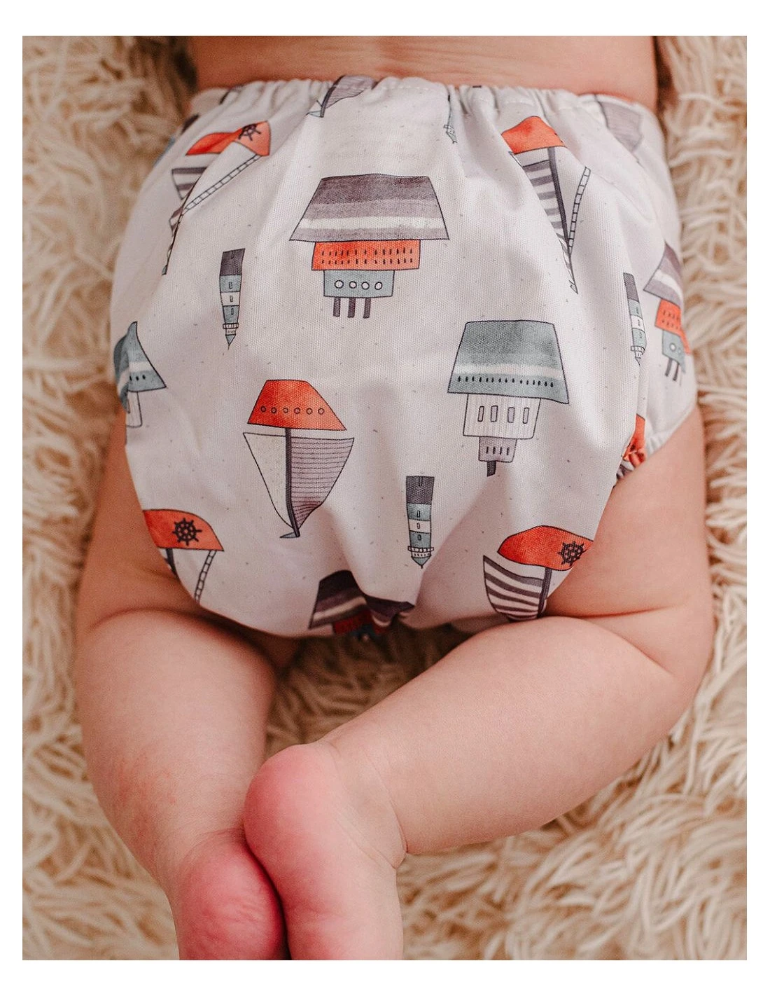 Navires TE1 - Couche Lavable évolutive 2 Navires TE1 - Couche Lavable évolutive – Image 2