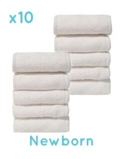 Pas Cher Bébé Magasin 6 Newborn - Lot 10 Inserts Microfibre Pour Couches Lavables Newborn TE1