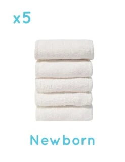 Newborn - Lot De 5 Inserts Microfibre Pour Couches Lavables Newborn TE1