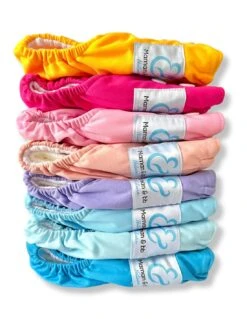 Newborn - Lot De 8 Couches Lavables Newborn Te1 - Pink