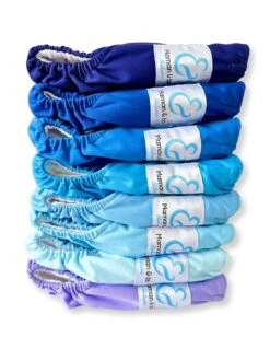 Newborn - Lot De 8 Couches Lavables Newborn Te1 - Topaze