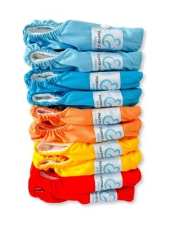 Newborn - Lot De 10 Couches Lavables Newborn Te1 - Summer