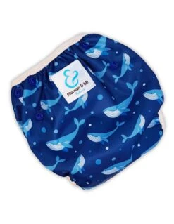 Nino Le Baleineau - Couche Maillot De Bain Bébé - 0/2 Ans