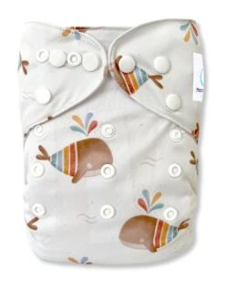 Nolwene La Baleine TE1 - Couche Lavable évolutive