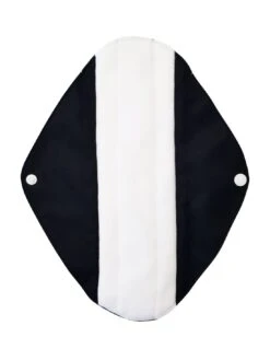 Nuit - Serviettes Hygiéniques Lavables - Sensitive All Black